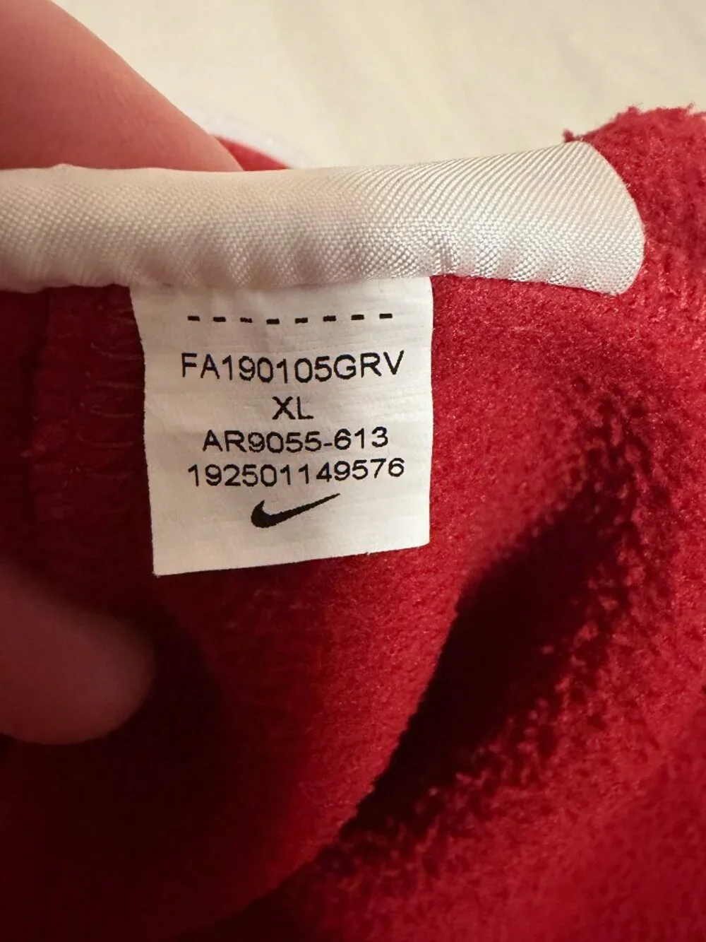 Nike Arkansas Razorbacks Club Fleece Joggers (Team Issued) XL
